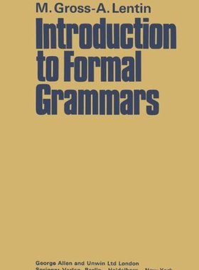 【预订】Introduction to Formal Grammars