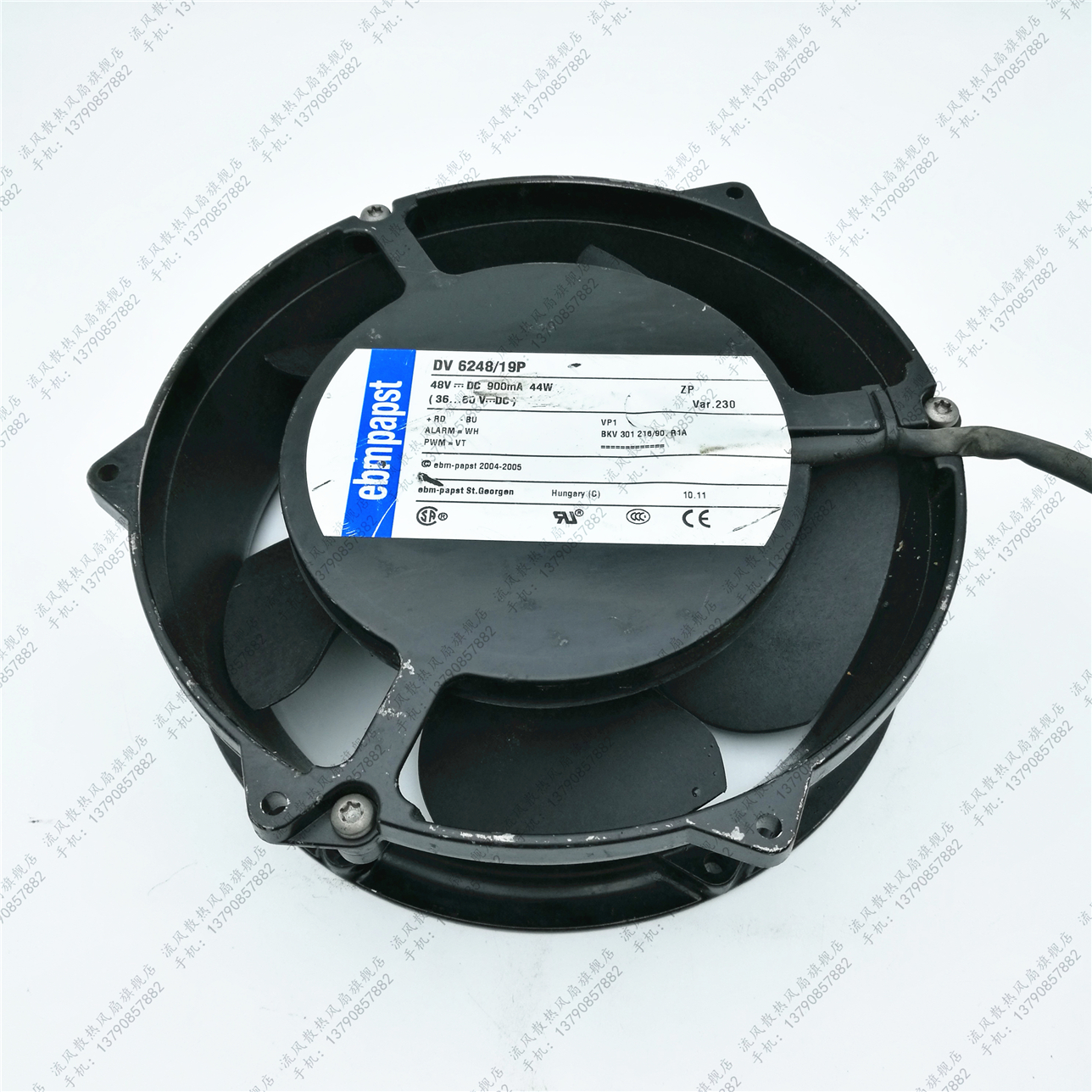 原装正品ebmpapst DV6248/19P 48V 0.9A 44W 大风量PWM 调速 风扇