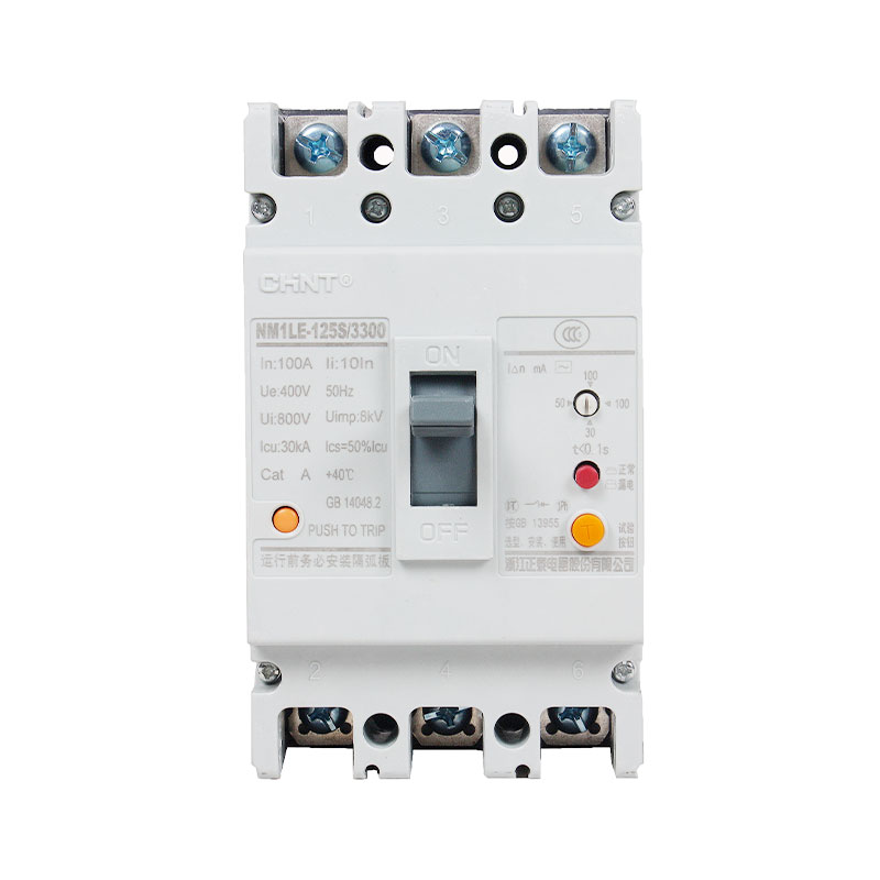 正泰漏电断路器NM1LE-125S/3300 3P 125A100A80A63A-16A