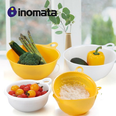 日本沥水碗feeling系列洗菜盆