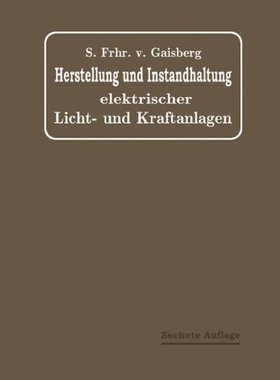 【预订】Herstellung Und Instandhaltung Elekt...