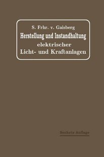 【预订】Herstellung Und Instandhaltung Elekt...