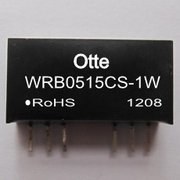 Otte DC-DC隔离电源模块5V变15V WRB0515CS-1W 升压电源热销中