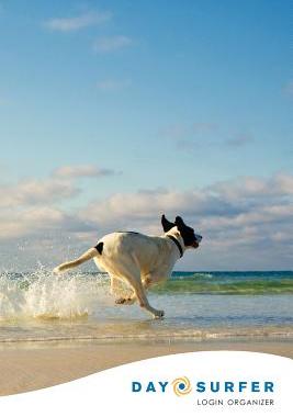 【预售】Day Surfer Login Organizer (Dog Running on the...
