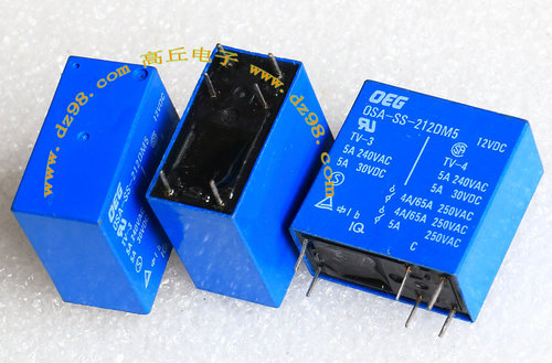 DEG OSA-SS-212DM5 12VDC 240V 5A 继电器