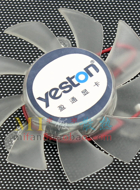 YESTON盈通G8600GT游戏高手二代 G9600GT-512GD3 龙骨版 显卡风扇