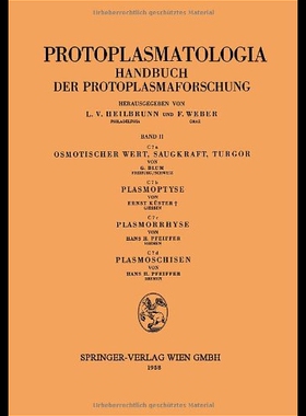 【预售】Osmotischer Wert, Saugkraft, Turgor Pl