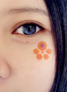 【女仆TATOO】015家庭教师微笑尤尼cosplay纹身贴 J0023