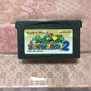 GBA 正版 超级马里奥 2 正版游戏卡带