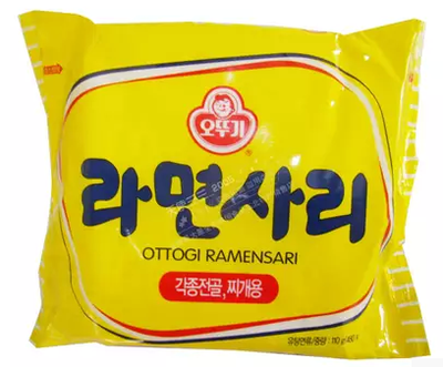 不倒翁韩国110g无调料火锅面条