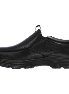Skechers/斯凯奇乐福鞋男真皮低帮套脚耐磨透气美国直邮65040