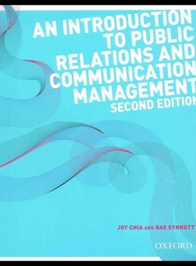 【预售】An Introduction to Public Relations and Communica