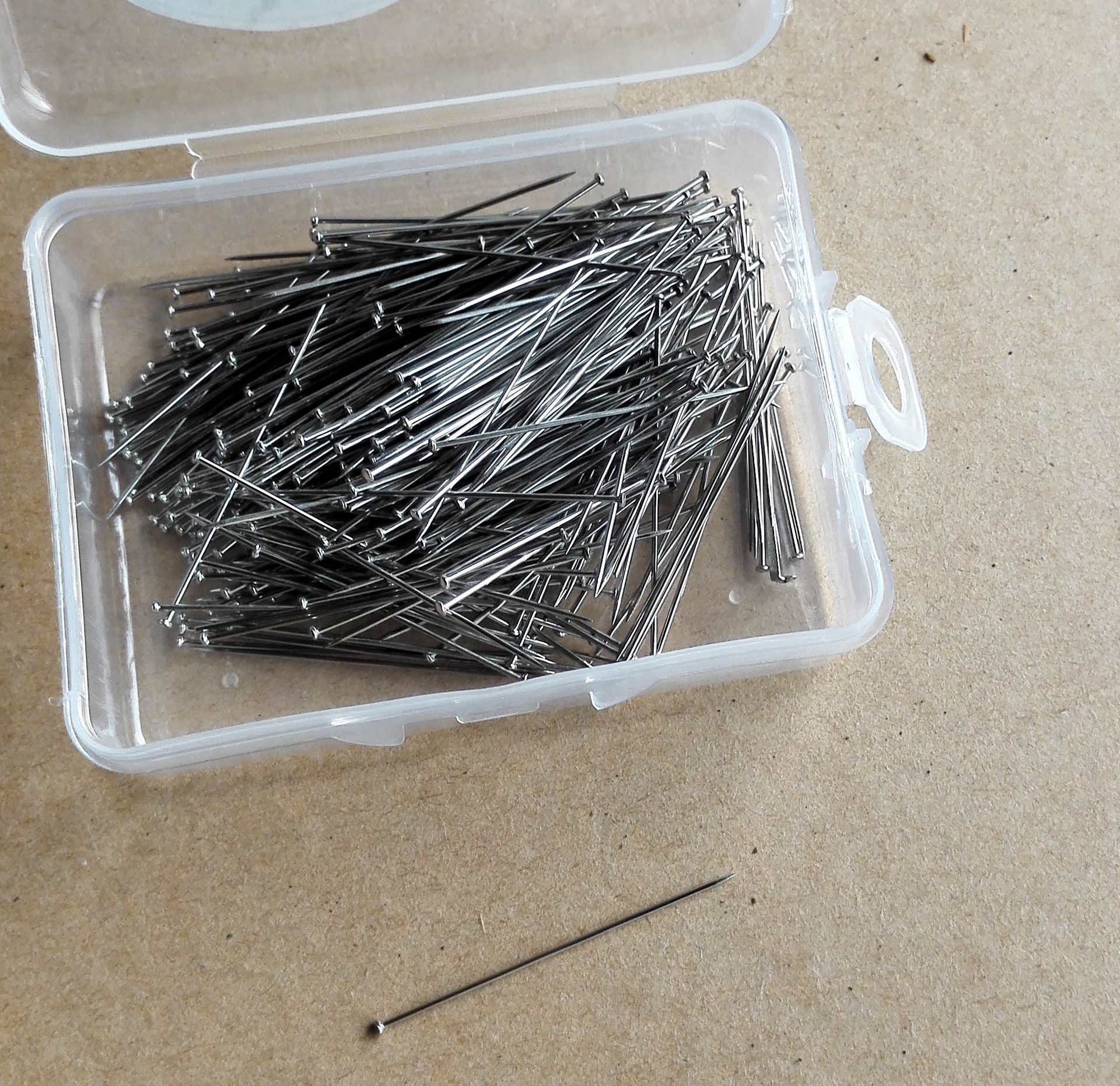 厂家直销 不锈钢大头针 办公服装立体裁剪固定专用0.5*35mm