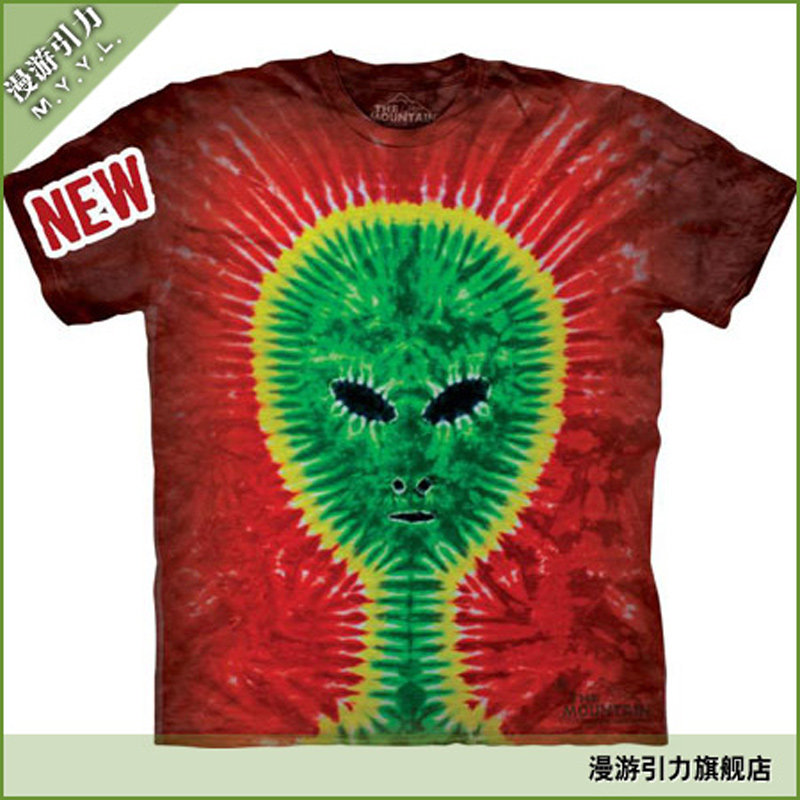 漫游引力 现货the mountain 3dt恤 正版 et外星人t-shirt