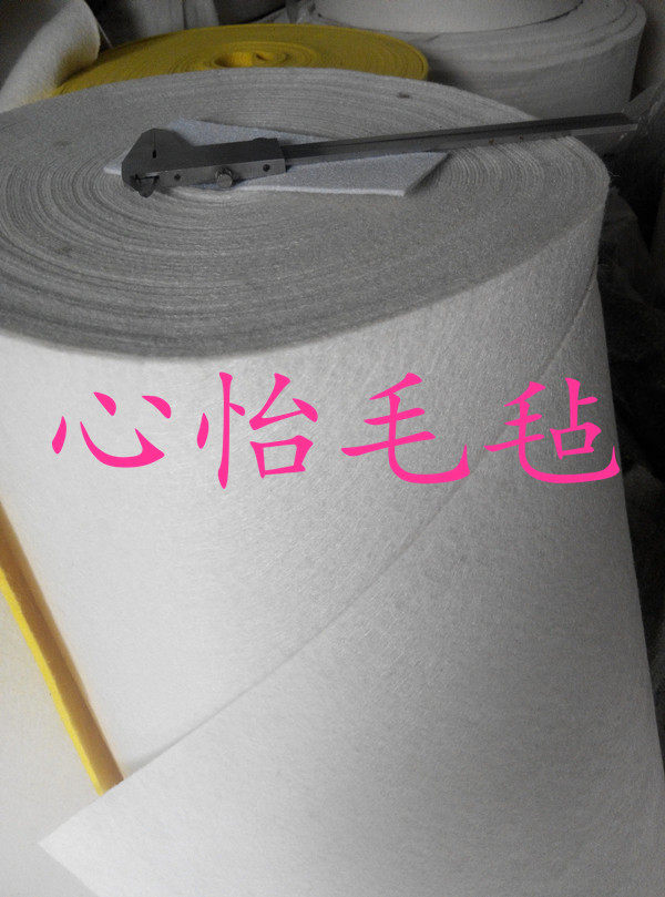 工业毛毡 耐高温羊毛毡 吸油毛毡毛毡条毡垫圈1×1米厚度1---30mm