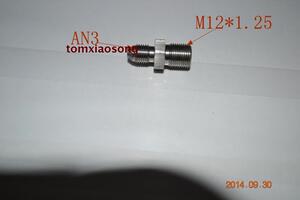 AN3转M12*1.25，钢制转接螺丝