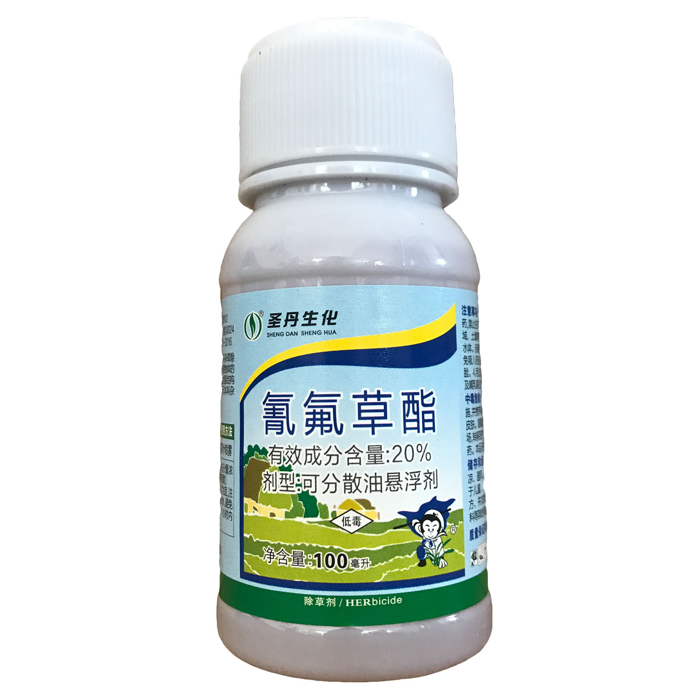 圣耙20%氰氟草酯稗草千金子水稻直播田旱稻包邮稻田水稻除草剂药