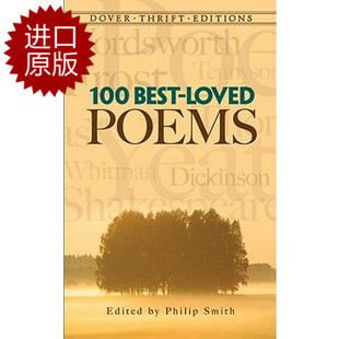 100 Loved 现货英文原版 Best 诗歌 Poems 100首受喜爱