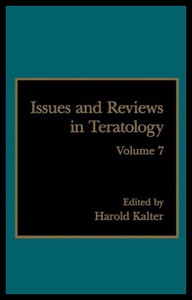 【预售】Issues and Reviews in Teratology: Volume 7