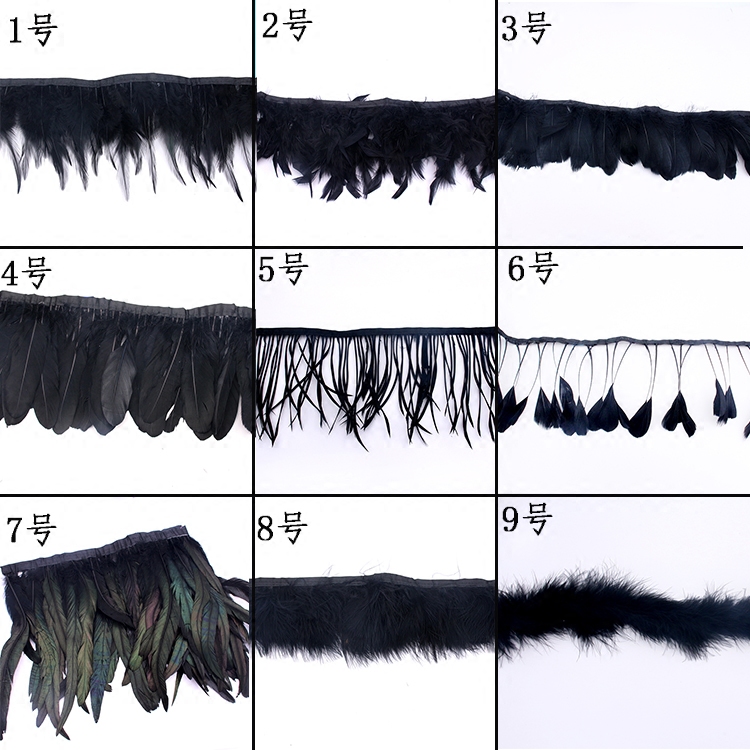 包邮diy黑色羽毛布条布边布带毛条羽毛裙边演出服舞蹈服辅料50cm,饰品/流行首饰/时尚饰品新,其他DIY饰品配件,淘宝优惠券,粉丝福利购,淘宝优惠卷