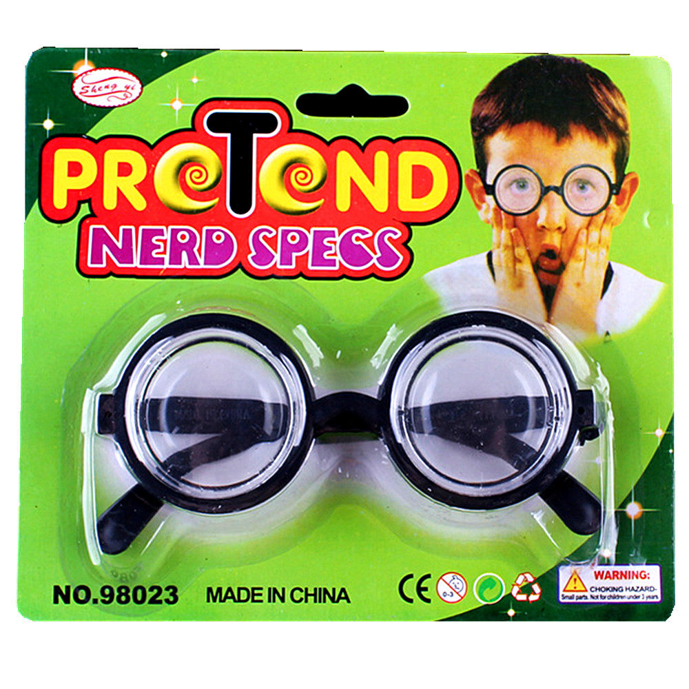 1林芳36g愚人节整人整蛊恶搞假近视眼镜搞笑瓶底眼镜