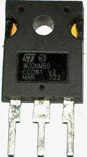【原装拆机】W20NM60 STW20NM60 大功率MOS场效应管 开关三极管
