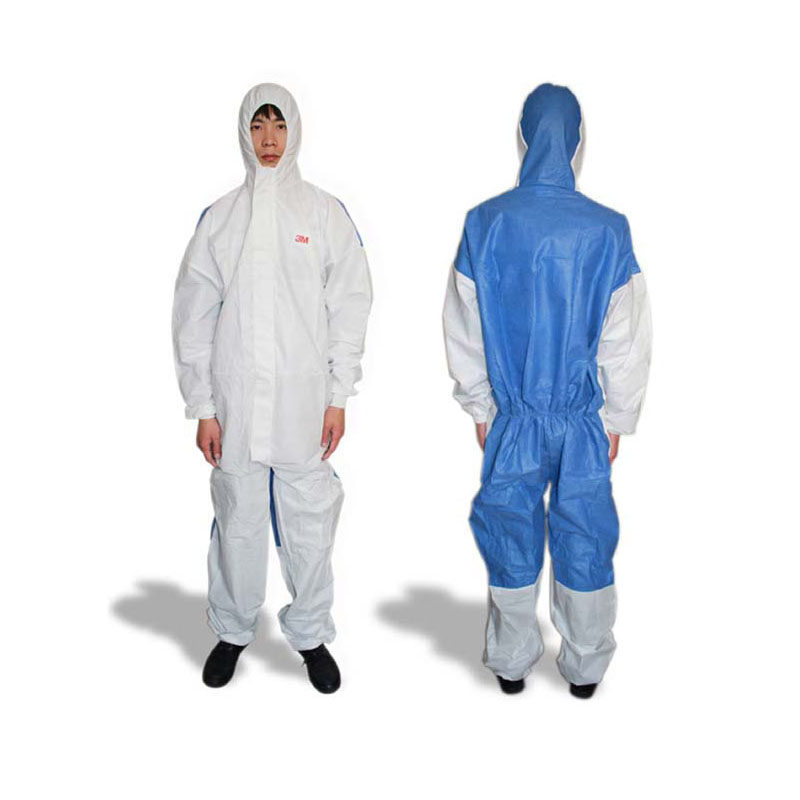 3M防护服工作服实验透气连体带帽防尘服农药喷漆防静电4535