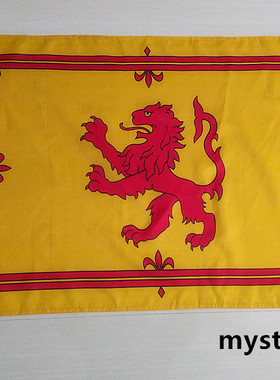 5号60*90CM 苏格兰国旗 苏格兰皇家狮子旗 苏格兰猖獗狮子旗帜