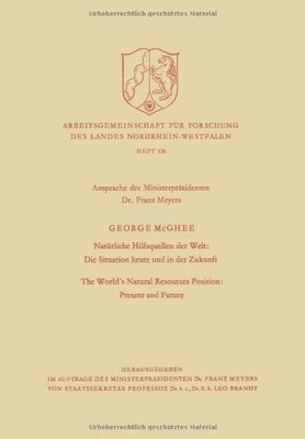 【预售】Naturliche Hilfsquellen Der Welt: Die Situatio...