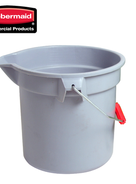 乐柏美FG261400 圆形垃圾桶 多用垃圾桶 塑料桶 无盖垃圾桶 手提