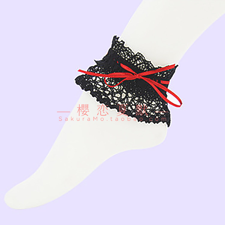 樱默*日系（一对） 洛丽塔 l脚链