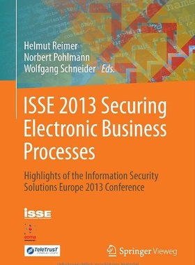 【预订】ISSE 2013 Securing Electronic Busine...