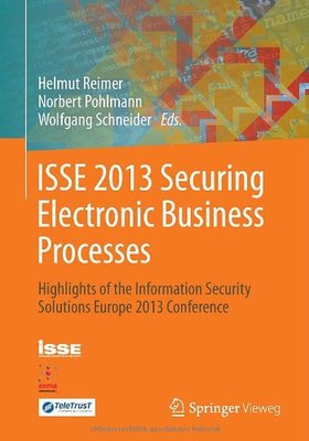 【预订】ISSE 2013 Securing Electronic Busine...