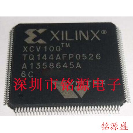 【铭源电子】全新原装 XCV100-6TQG144I XCV100-6TQ144I QFP144