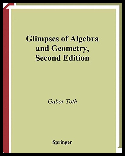 【预售】Glimpses of Algebra and Geometry