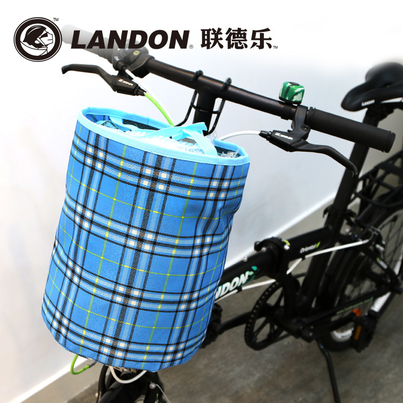 Panier pour vélo LANDON en toile - Ref 2257854 Image 1
