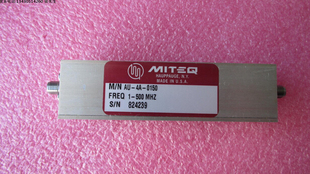 60dB MITEQ 700MHz SMA 300KHz 射频微波低噪声放大器