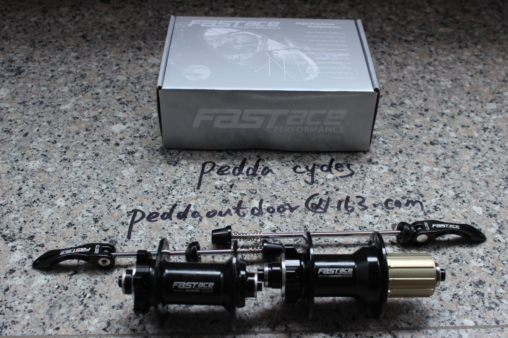 FASTACE(法斯特)DA39四培林碟刹花鼓 红色/铝塔基/32H 含快拆