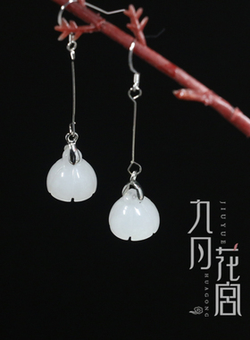 古风古典古装长款气质女古代耳环