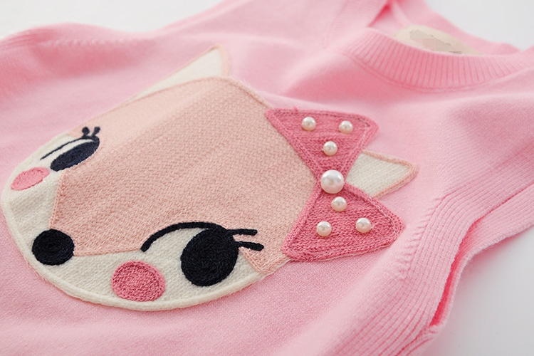 Gilet fille MILEBELL en Toile de coton - Ref 2070881 Image 3