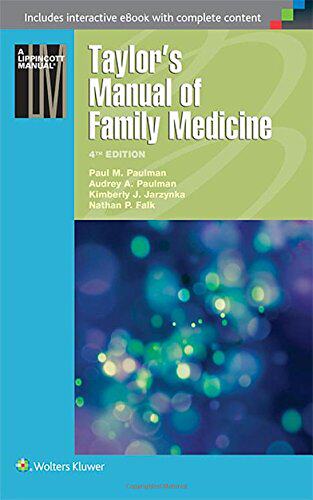 【预订】Taylor’s Manual of Family Medicine