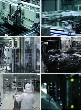 电视液晶显示屏生产电子产业高清实拍视频素材