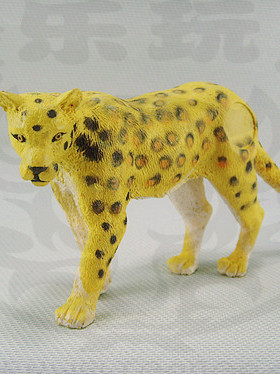 美国discov静态仿真野生动物模型金钱豹猎豹儿童认知玩具摆件现货