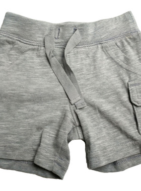 哟呼！old navy*0-3个月女童灰色全棉平角内裤四角短裤6225757