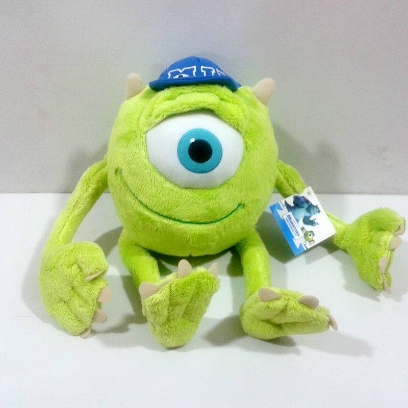 毛怪苏利文/怪兽电力公司2怪兽大学麦克大眼仔公仔毛绒玩具大眼怪