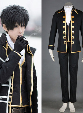 银魂队服真选组冲田总悟cos服