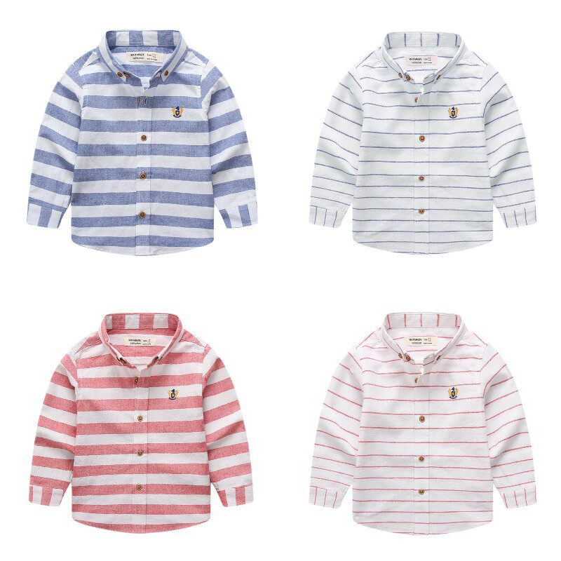 Chemise garcon à manche longue - Ref 2075741 Image 1