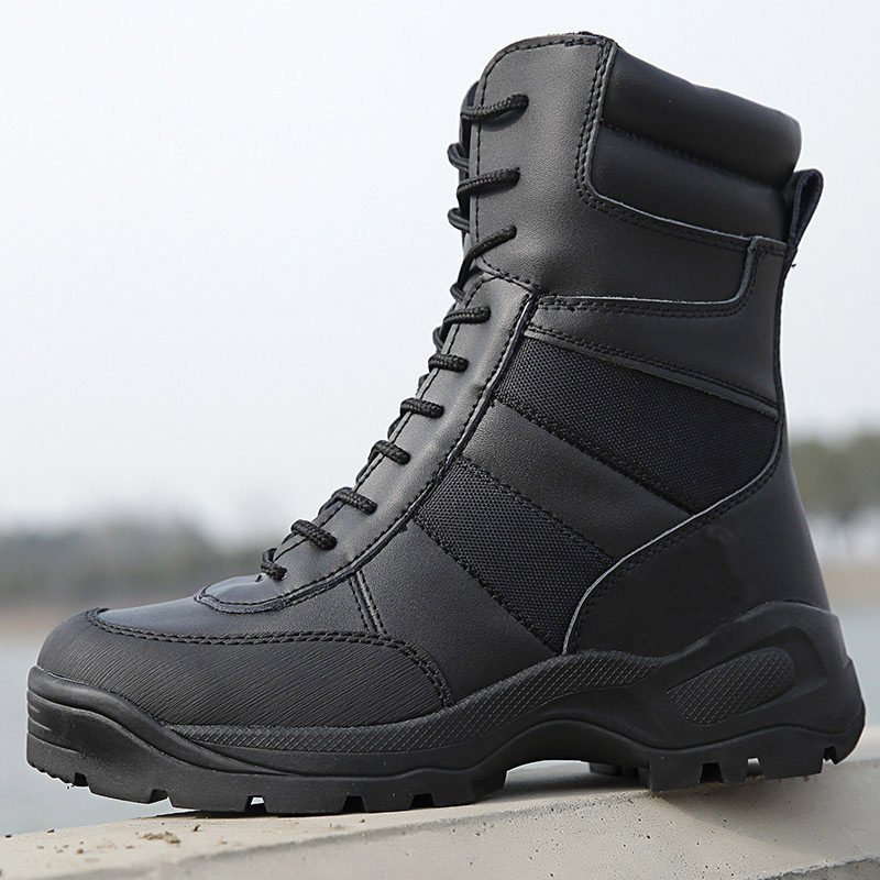 Bottes militaires pour homme - porter - Ref 1398378 Image 1