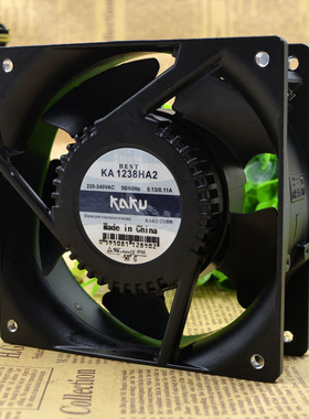 KAKU卡固 KA1238HA2 220V 0.13A 金属扇叶 防水风扇 耐高温风扇