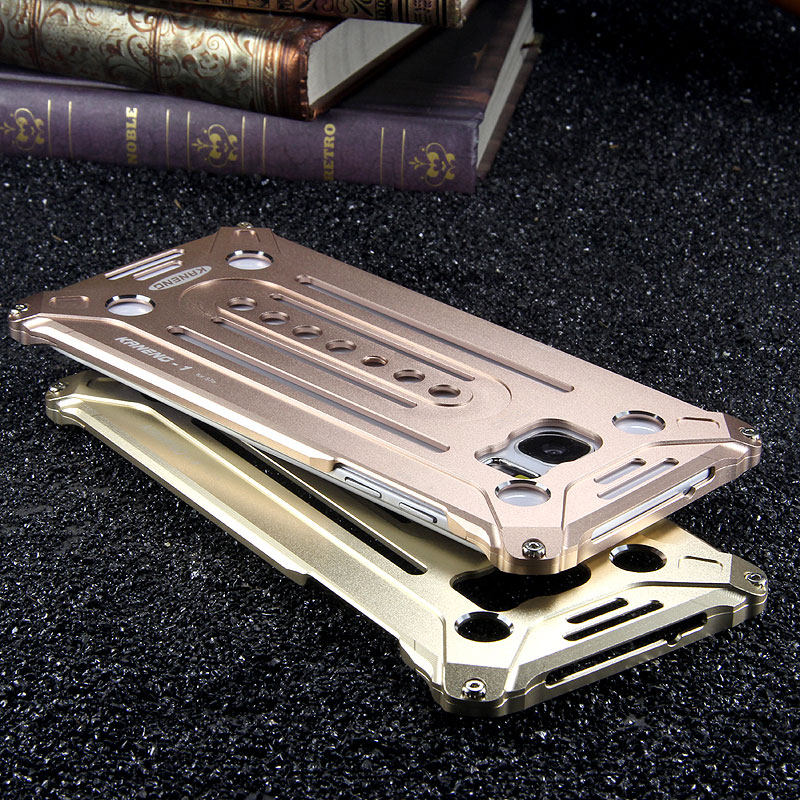 KANENG Powerful Aluminum Shell Shockproof Aerospace Metal Case Cover for Samsung Galaxy S7 Edge G9350 & S7 G9300